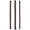 12 Pack: Brown Wood Round Beads by Bead Landing™